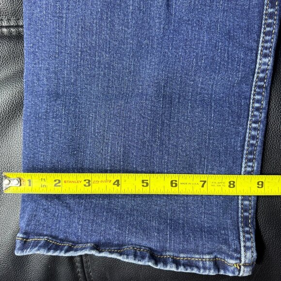 Wrangler Men's Bootcut Jeans Blue Denim Relaxed Fit Stretch 5-Pocket Size 40x32 - Picture 14 of 15